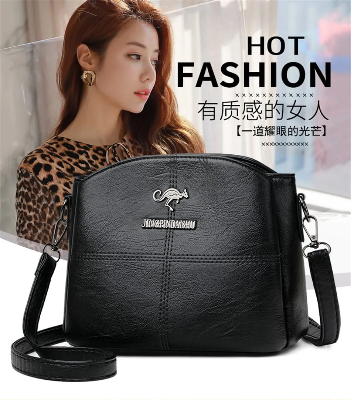 Picture of 3 Layers Luxury Messenger Crossbody Bags black
