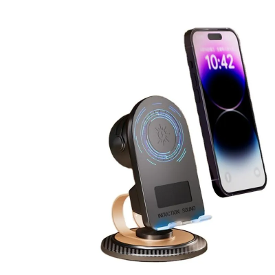 Picture of H58 Sensing Model Wireless Charger 360° Rotation Phone Stand BT Speaker