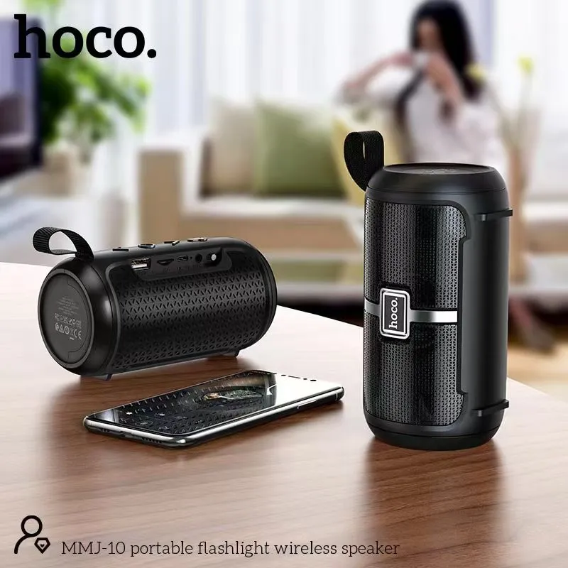 Picture of Hoco MMJ10 Wireless Speaker | 1.5-Hour Playtime | Supports TF, USB & FM