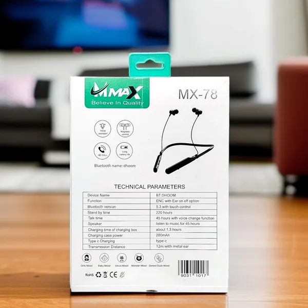 Picture of M-max MX-78 Neckband