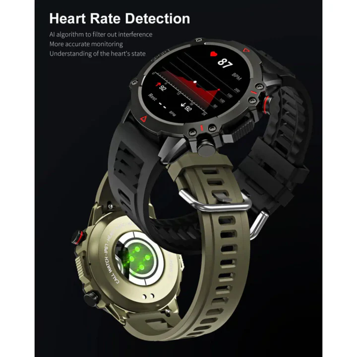 Picture of TF10 PRO Smart Watch/Sports Watch in round dial with AMOLED 1.53 Display