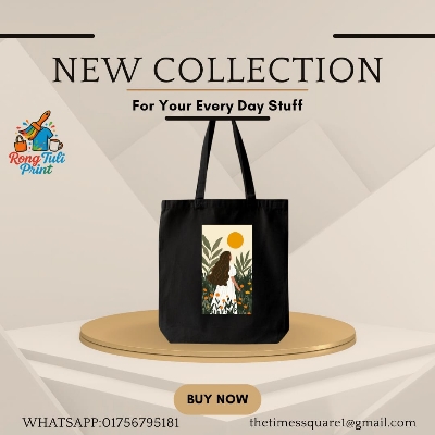 Picture of Hot Sale Recycled Reusable Custom Design Plain Bag Cotton Bag Canvas Tote Bag With Logo Print