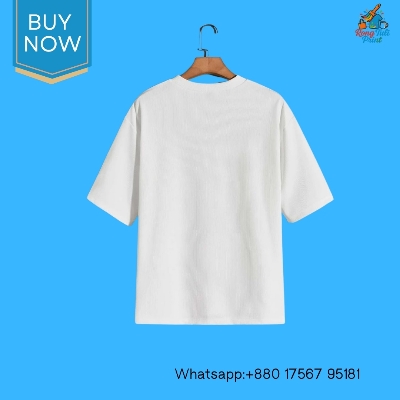 Picture of Basic Drop Shoulder T-Shirt (White)