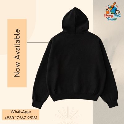 Picture of Real Madrid Special Edition Black Hoody | রিয়াল মাদ্রিদ থিম হুডি (Adidas x Emirates) Black