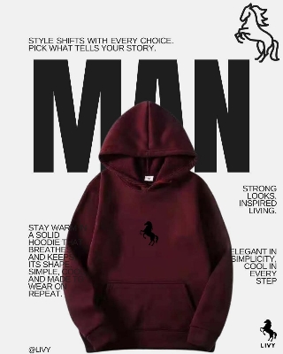 Picture of Oversized Maroon Hoodie| Hudi / Hoodi / Hoody / Hoddy / Hoddie / Hodie / Hody / Hode / Huddy Variants | Winter Sweatshirt শীতের পোশাক | High Quality Hoodie for Men, Boys & Youth | New Hudi 2025” Maroon