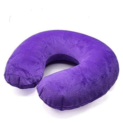 Picture of Soft Memory Foam Pillow Travel Pillow for Cars-Trains Home Office - Multicolor