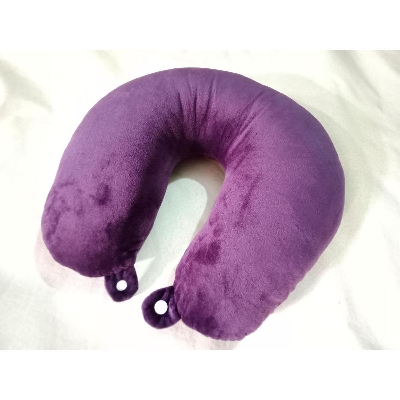 Picture of Memory Foam U Shaped Travel Pillow Airplane Bus Car Driving Traveling Neck Support Head Rest Cushion multicolor U Shaped Travel Pillow Neck Support Head - Multicolor