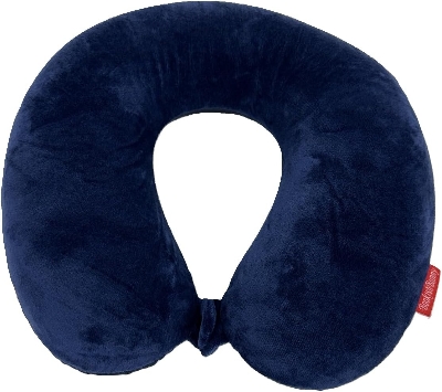 Picture of Memory Foam U Shaped Travel Pillow Airplane Bus Car Driving Traveling Neck Support Head Rest Cushion multicolor U Shaped Travel Pillow Neck Support Head - Multicolor