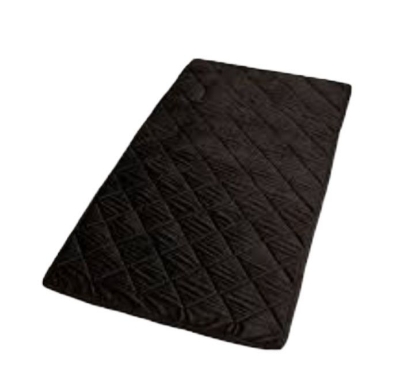 Picture of Full Black Foam Janamaz Muslim Soft Prayer Mat Travel Janamaz - Black