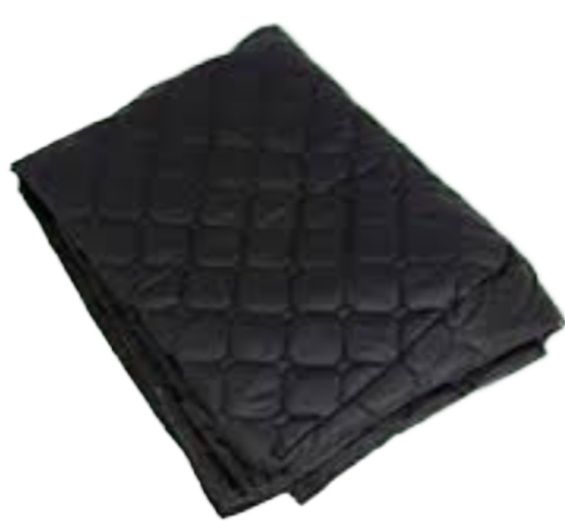 Picture of Full Black Foam Janamaz Muslim Soft Prayer Mat Travel Janamaz - Black