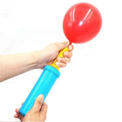 Picture of Manual Double Action Air Pump for Balloons and Inflatable Toys, Portable & Durable Party Accessory - Multicolor