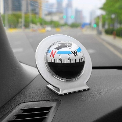 Picture of Compass Ball Shape Shot 360 ° Directional Guidance For Vehicle Navigation Safety Road