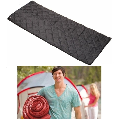 Picture of Portable Mattress Cushion bed single layer camping Black bed - Black