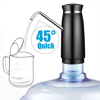 Picture of মিনি টাচ ওয়্যারলেস রিচার্জেবল বৈদ্যুতিক পানির পাম্প সাথে usb কেবল এবং পানির নির্দেশক লাইট - Multicolor