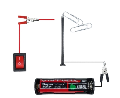 Picture of DIY Kids Science School Projects Experiment Kits Light Bulb and Fan Electric Circuit Physics - Multicolor