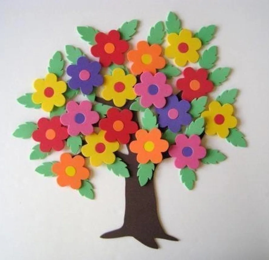 Picture of Eva Foam Sheet 5 Different Color A5 Size 2mm Thickness