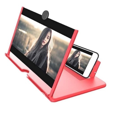 Picture of 10’’ Phone Screen Magnifier 3D HD Phone Amplifier Stretch design Screen Mobile Phone Screen for Watching Movie Videos on All Smartphones - white