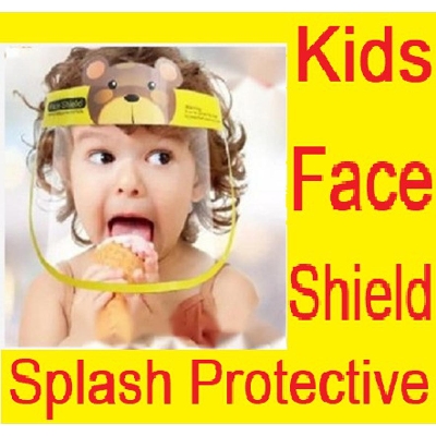 Picture of Children Kids Cartoon Anti Protective Visors Full Face - Multicolor