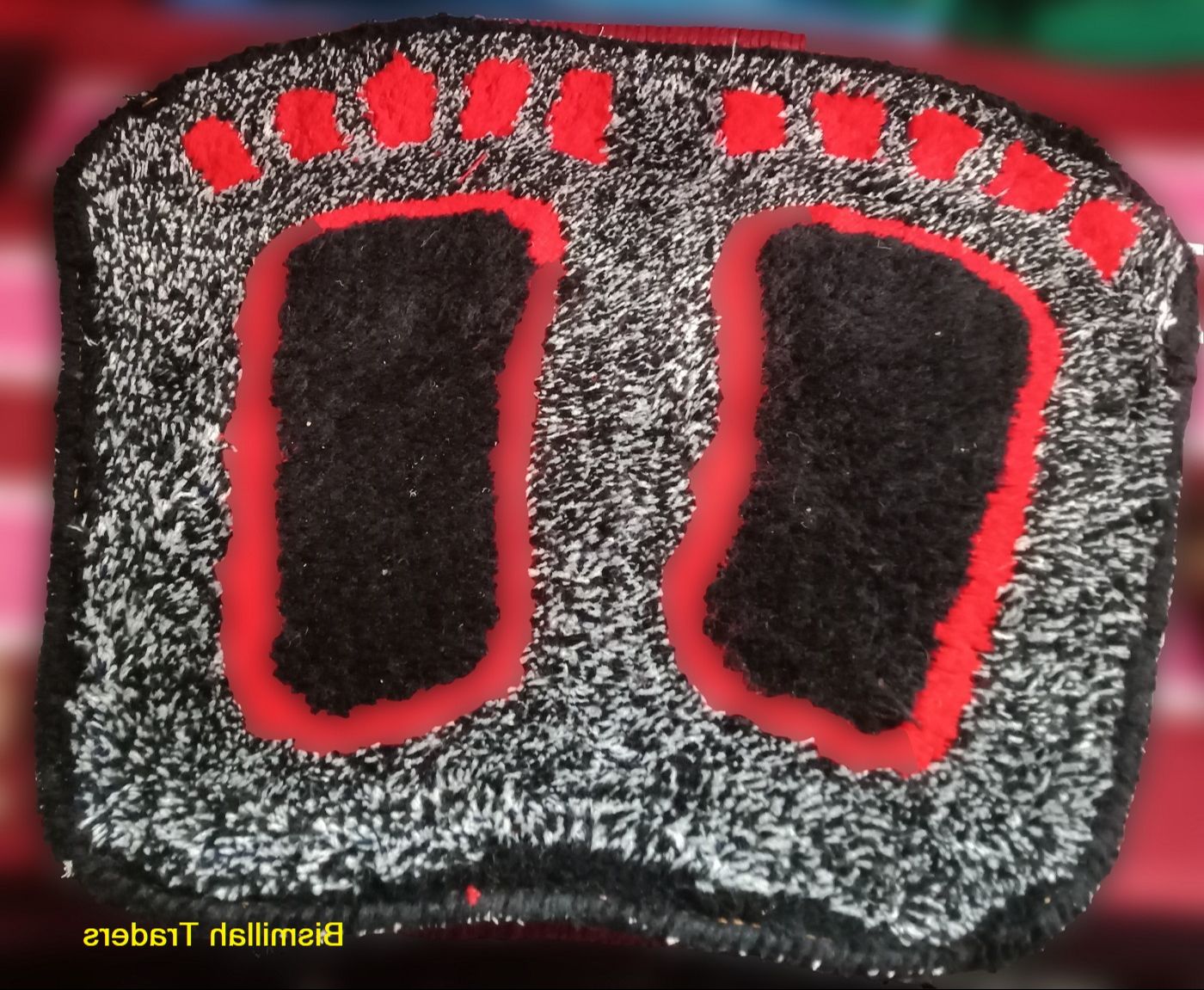 Picture of Door mat creative Foot pa paposh door mat multicolor 1pcs - Multicolor