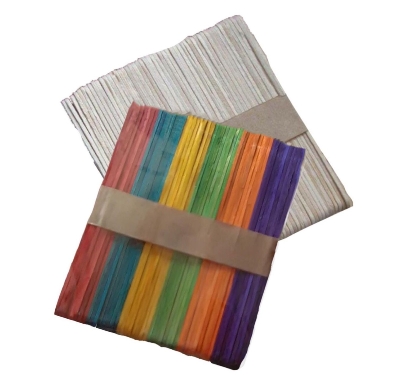 Picture of Combo Pack of Wooden Popsticks - Multi