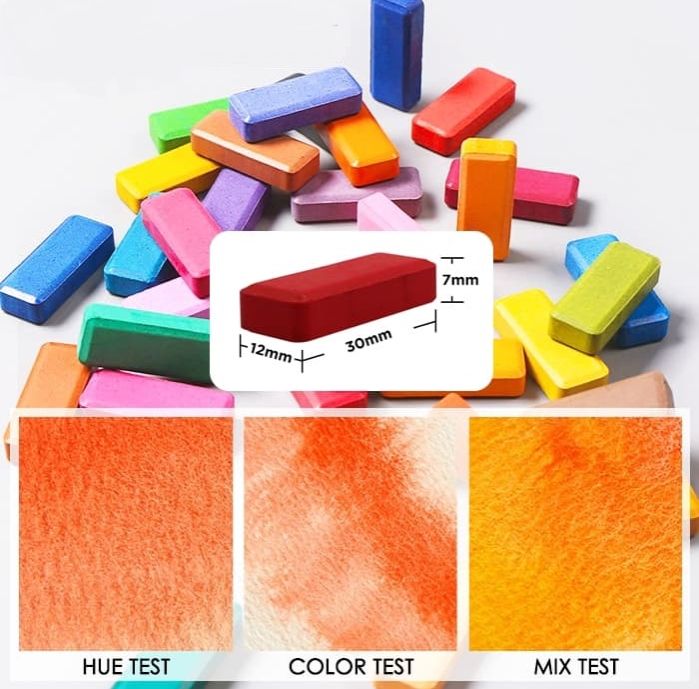 Picture of Keep Smiling Watercolor Set in Tin Box 36 Colors - Black Color Tin Box. - Multicolor