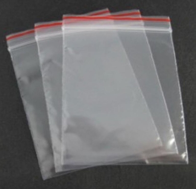 Picture of 20 pcs Zip Lock Storage Plastic Packet - 10*14 inches - Neutral