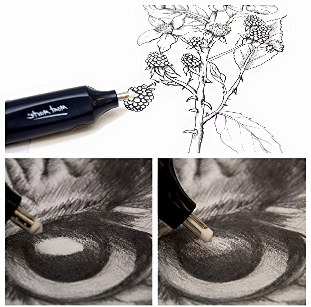 Picture of Mont Marte Electric Eraser, Includes 30 Eraser Refills - Multicolor