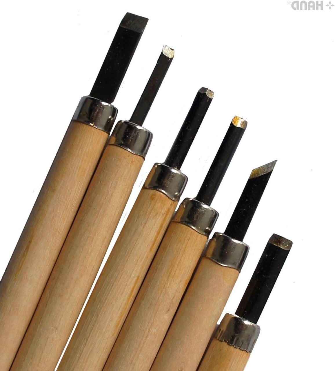 Picture of 6 PCS Wood Carving Chisels Tool Woodworking Engraving Set Nicking Cutter DIY Wood Carving Hobby Craft Woodcut Tool/Chisels 135mm - Multicolor