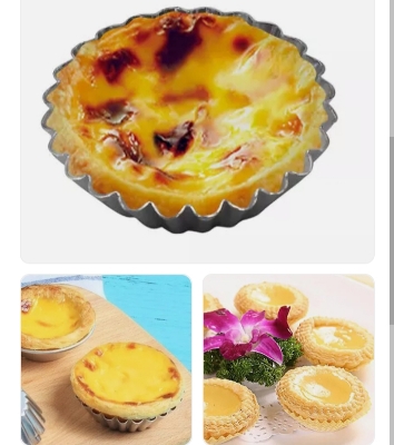 Picture of 3inch Tart/Pie / cup cake Mould  (Pack of 1) - Silver