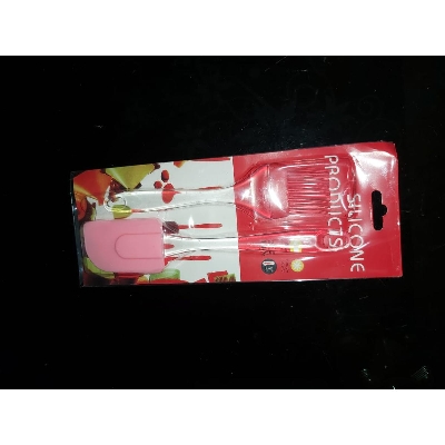 Picture of Multi Color Silicone Spatula And Pastry Brush Set - For Cake Mixer, Decorating, Cooking, Baking, Glazing Plastic Flat Pastry Brush  (Pack of 2) - Multicolor