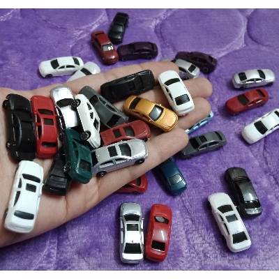 Picture of 20 PC Mini Car Toy Die Plastic Model Vehicle Set Gift for Birthday Game Party Favors Goodie Bag Stocking Stuffers Cake Topper Pinata Carnival Prize for Kid Children Boy Girl - Multicolor