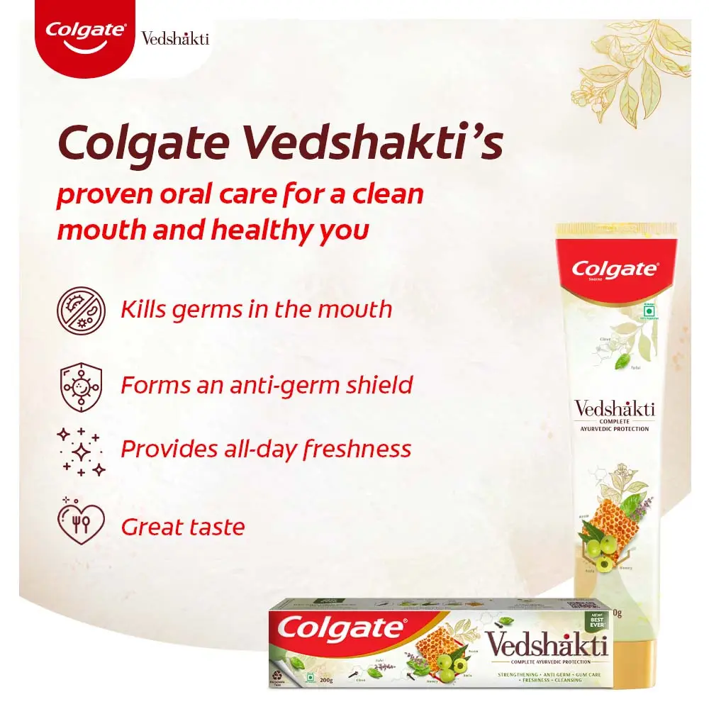 Picture of Colgate Vedshakti Toothpaste 200g