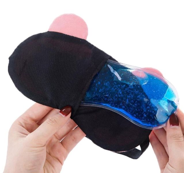 Picture of 1PCS Cold Eye Mask multicolor Eye Essential Beauty Fatigue Relief Cooling Mask Dark Circles Remove Eye Pad
Sleeping mask with cooling gel pad

Dual-function cooling gel pad - Multicolor