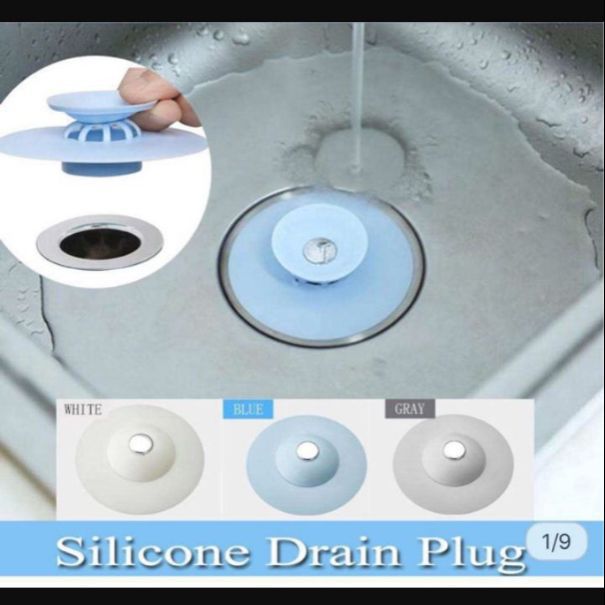 Picture of Basin Shower Drain Stopper 1 Pcs Silicone Floor Drain Rubber Circle Silicone Plug For Shower Bathtub Plug Bathroom Leakage-Proof Drain Multicolor - Multicolor