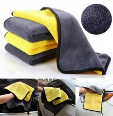Picture of 1 Pc Microfiber Towel Car Microfiber Cloth Wash Towel Microfiber Cleaning Cloth Car Wash Drying Towel - Multicolor