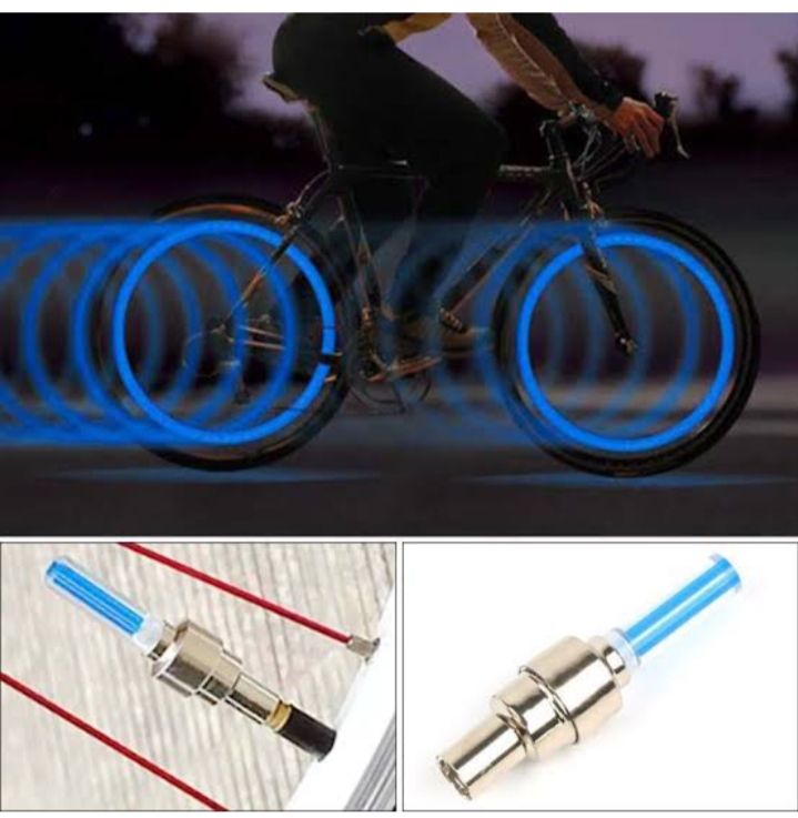 Picture of 1 pcs Bike Bicycle Wheel Valve Stem Cap Tire LED Light, Motion Activated Flickering Lights Universal

multicolor - Multicolor