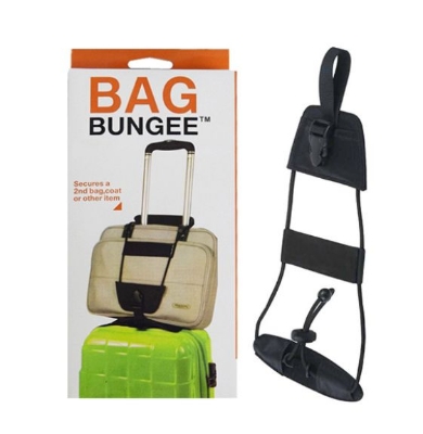 Picture of Heavy Duty Leash Bag Bungee Suitcase Belt Luggage Strap Bag Accessories Adjustable - Black