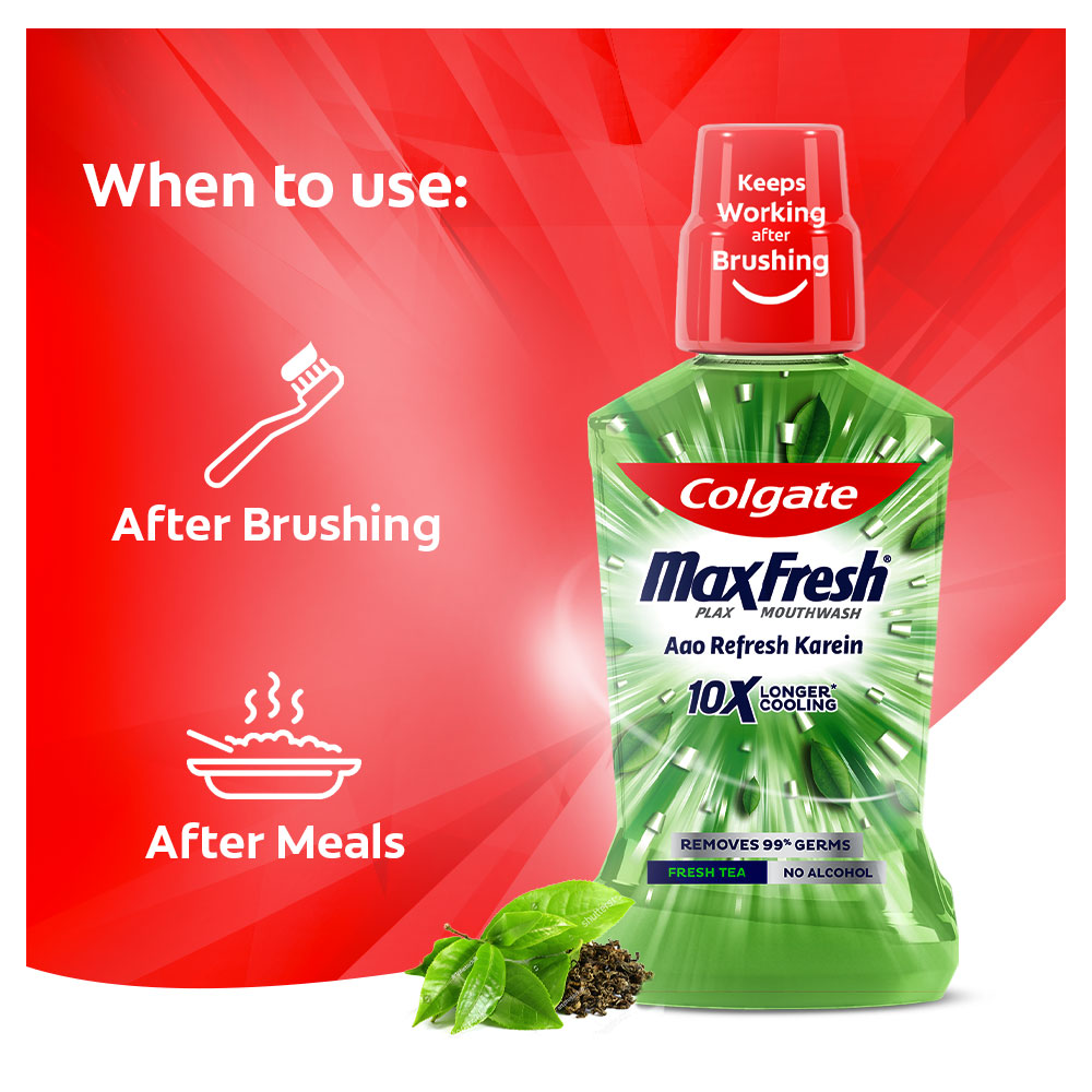 Picture of Colgate Mouthwash Fresh Tea 250ml.