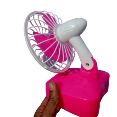 Picture of Mini charger fan table fan usb rechargeable fan 4 inch - Multicolor