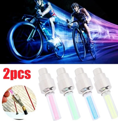 Picture of 2 Pack Bike wheel light  Motorcycle Reflection decorations wheel light - Multicolor