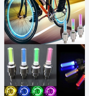 Picture of 2 Pack Bike wheel light  Motorcycle Reflection decorations wheel light - Multicolor