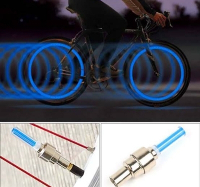 Picture of 2 Pack Bike wheel light  Motorcycle Reflection decorations wheel light - Multicolor