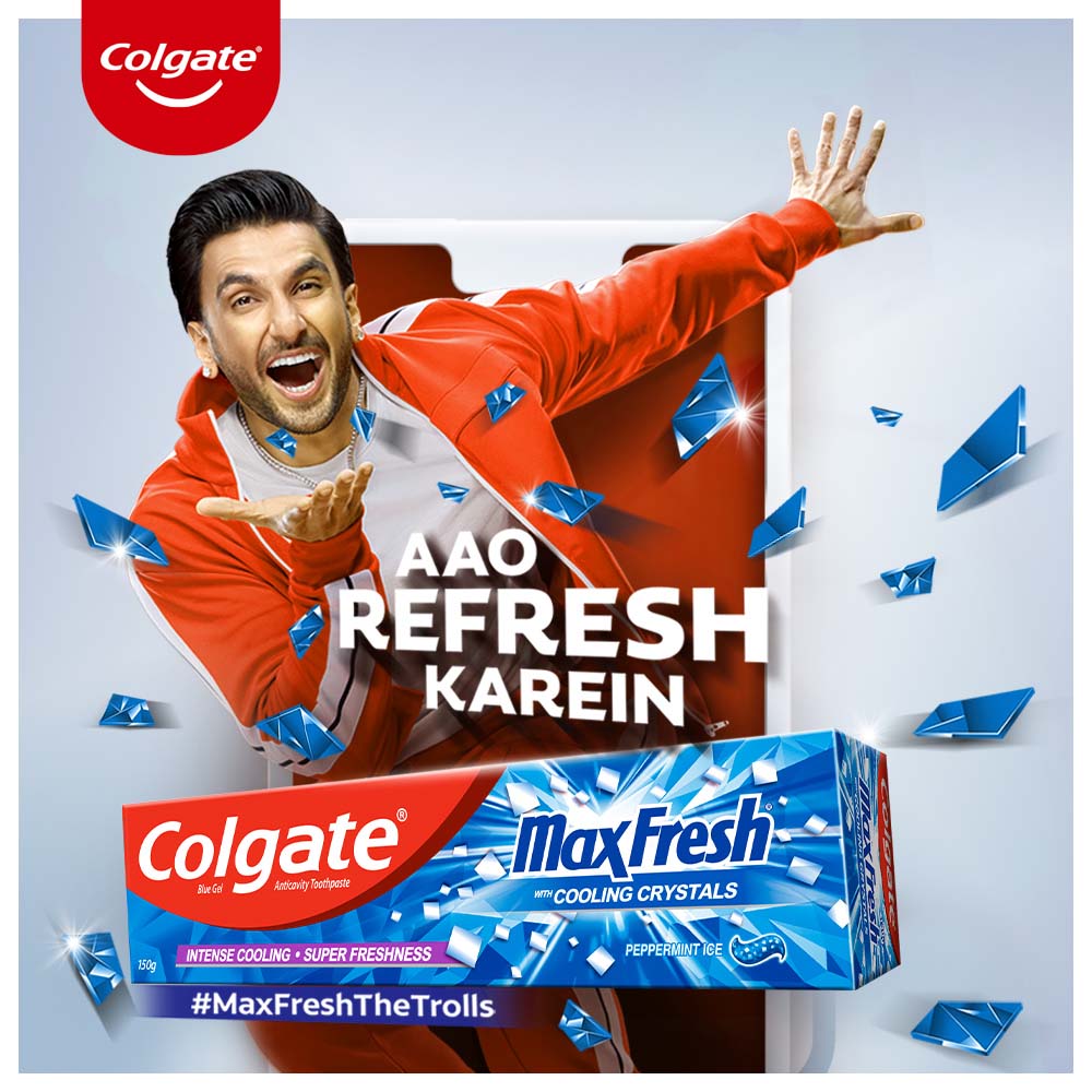 Picture of Colgate Max Fresh Blue Gel  Toothpaste 150g