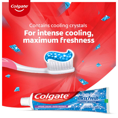 Picture of Colgate Max Fresh Blue Gel  Toothpaste 150g
