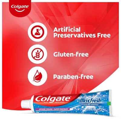 Picture of Colgate Max Fresh Blue Gel  Toothpaste 150g