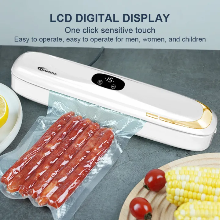 Picture of Vacuum Sealer with 5 Vacuum Sealer Bags,Upgraded Automatic Food Sealer