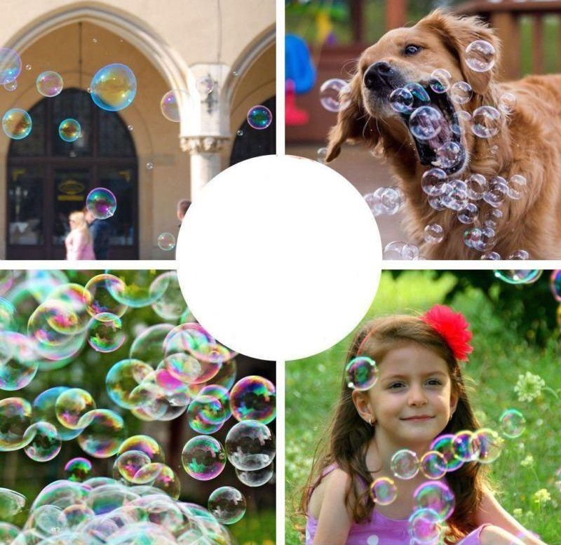 Picture of Electric Bubble toy machine Automatic Bubble Machine Bubble Blaster for Kids Extra Refill Bottle ( random color random design) - Multicolor