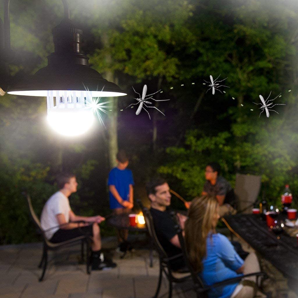 Picture of Zapp Light LED Bulb Mosquito Killer Flying Insect, Moth & Wasp Bug Zap lights Eco Mosquito Killer - White