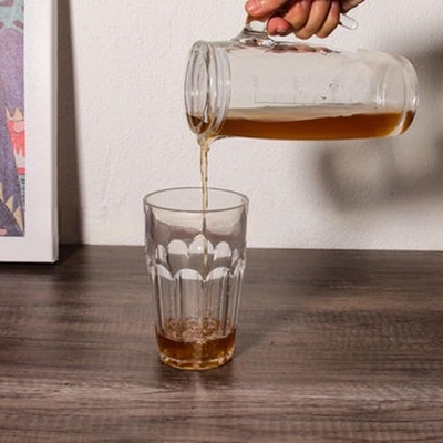 Picture of Acrylic Oil Dispenser – Durable, Airtight, and Ergonomic Clear Design for Fresh, Mess-Free Oil Dispensing Container Kitchen Accessories -Ideal for All Types of Oils 500ml - Clear