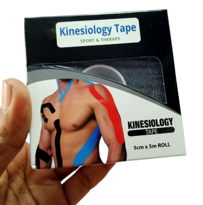Picture of Kinesiology Tape, Physiotherapy tape, Muscles tape, relaxing tape, pain relief tape - Multicolor